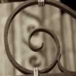 The Letter g_4 - PARIS - Sepia Tone