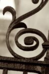 The Letter g_7 - London - Sepia Tone