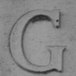 The Letter g_8 - London - Black & White