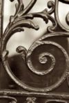 The Letter g_8 - PARIS - Sepia Tone