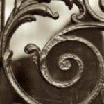 The Letter g_8 - PARIS - Sepia Tone