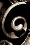 The Letter g_9 - London - Sepia Tone
