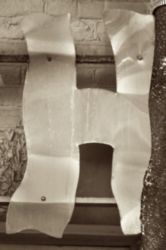 The Letter h_11 - London - Sepia Tone