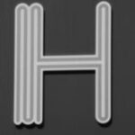 The Letter h_1 - NYC - Black & White