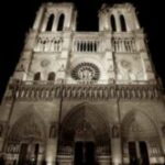 The Letter h_2 - PARIS - Sepia Tone