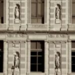 The Letter h_4 - PARIS - Sepia Tone