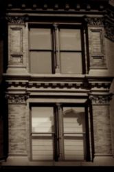 The Letter h_5 - NYC - Sepia Tone