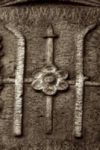 The Letter h_7 - London - Sepia Tone