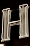 The Letter h_7 - NYC - Sepia Tone