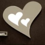 The Letter heart_2 - London - Sepia Tone