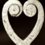 The Letter heart_3 - London - Sepia Tone