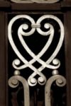 The Letter heart_4 - London - Sepia Tone