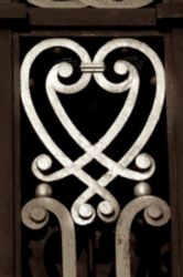 The Letter heart_4 - London - Sepia Tone