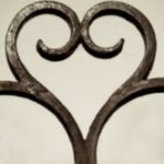 The Symbol heart_1 - PARIS - Sepia Tone