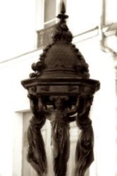 The Letter i_16 - PARIS - Sepia Tone