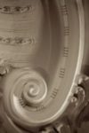 The Letter j_2 - PARIS - Sepia Tone