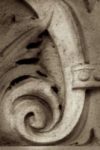 The Letter j_5 - London - Sepia Tone
