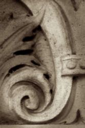 The Letter j_5 - London - Sepia Tone