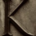 The Letter k_1 - NYC - Sepia Tone