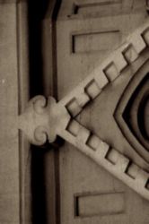 The Letter k_3 - PARIS - Sepia Tone