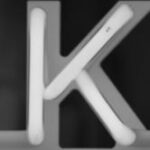 The Letter k_3 - NYC - Black & White