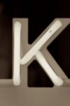 The Letter k_3 - NYC - Sepia Tone