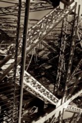 The Letter k_4 - PARIS - Sepia Tone