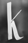 The Letter k_5 - London - Black & White