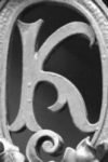 The Letter k_6 - London - Black & White
