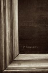 The Letter l_5 - PARIS - Sepia Tone