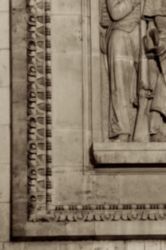 The Letter l_6 - PARIS - Sepia Tone