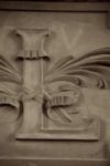 The Letter l_9 - PARIS - Sepia Tone