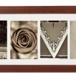 BROWN 4 OPENINGS FRAME