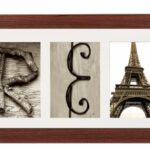 BROWN 5 OPENINGS FRAME