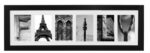 BLACK 6 OPENINGS FRAME