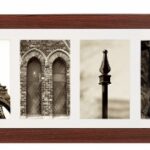 BROWN 6 OPENINGS FRAME