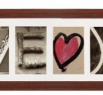 BROWN 8 OPENINGS FRAME