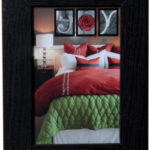 SET OF 8 PACK BLACK SINGLE OPENING FRAME