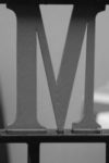 The Letter m_10 - London - Black & White