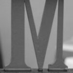 The Letter m_10 - London - Black & White