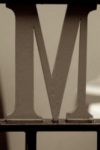 The Letter m_10 - London - Sepia Tone