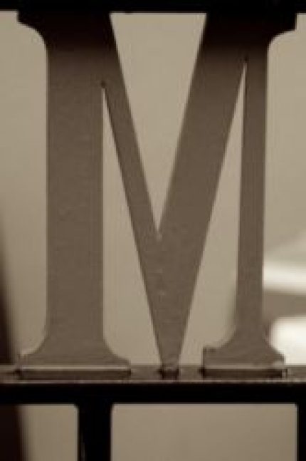 The Letter m_10 - London - Sepia Tone