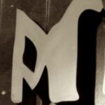 The Letter m_12 - London - Sepia Tone
