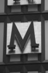 The Letter m_12 - NYC - Black & White