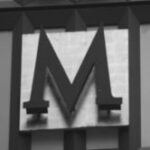The Letter m_12 - NYC - Black & White
