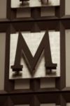 The Letter m_12 - NYC - Sepia Tone