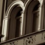 The Letter m_1 - London - Sepia Tone