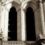 The Letter m_1 - PARIS - Sepia Tone