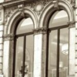The Letter m_2 - London - Sepia Tone