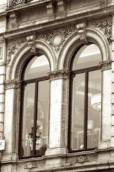 The Letter m_2 - London - Sepia Tone